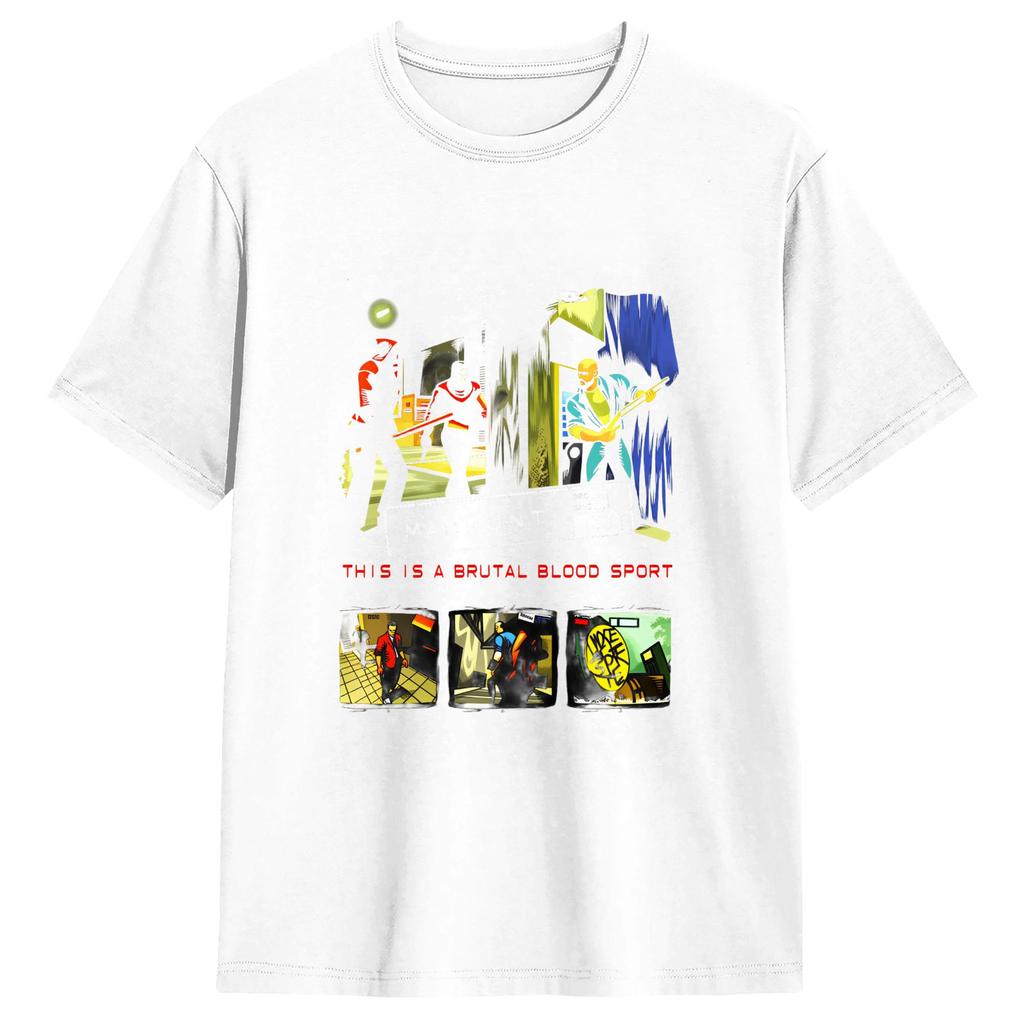 Oversized Tshirt Summer Unisexhunts Horror Fashion T Shirts 100 Cotton Tshirt For Unisex Y2k Funny Print Short Sleeve Tees