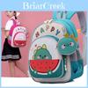 Adorable Spacious Children's Backpack For Kids Boys And Girls In Purple Pink Brown Red And Green