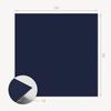 Set of Vinyl Tiles with Print Ready for Installation Color Dark Navy Blue 4X50X50 Cm