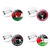 Premium Zinklegierung Palästina Flagge Brosche Anstecknadel Einzigartiges und stilvolles Accessoire für Taschen und Schmuck Großhandel