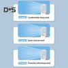 Bladeless Desk Fan with 6 Speed Modes Strong Airflow Compact Design Portable Rechargeable Quite Cooling Spray Fan