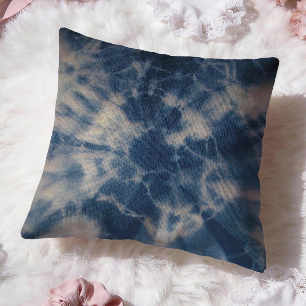 Tiedye Cushion Cover Premium Comfort Reversible Pillow Cove Two In One Design for Any Room  Car Interior
