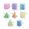 8 Transparent Geometric Building Blocks Montessori Toys Stacking Game Math Toys For Children Over 2 Years Old Baby Education Toy