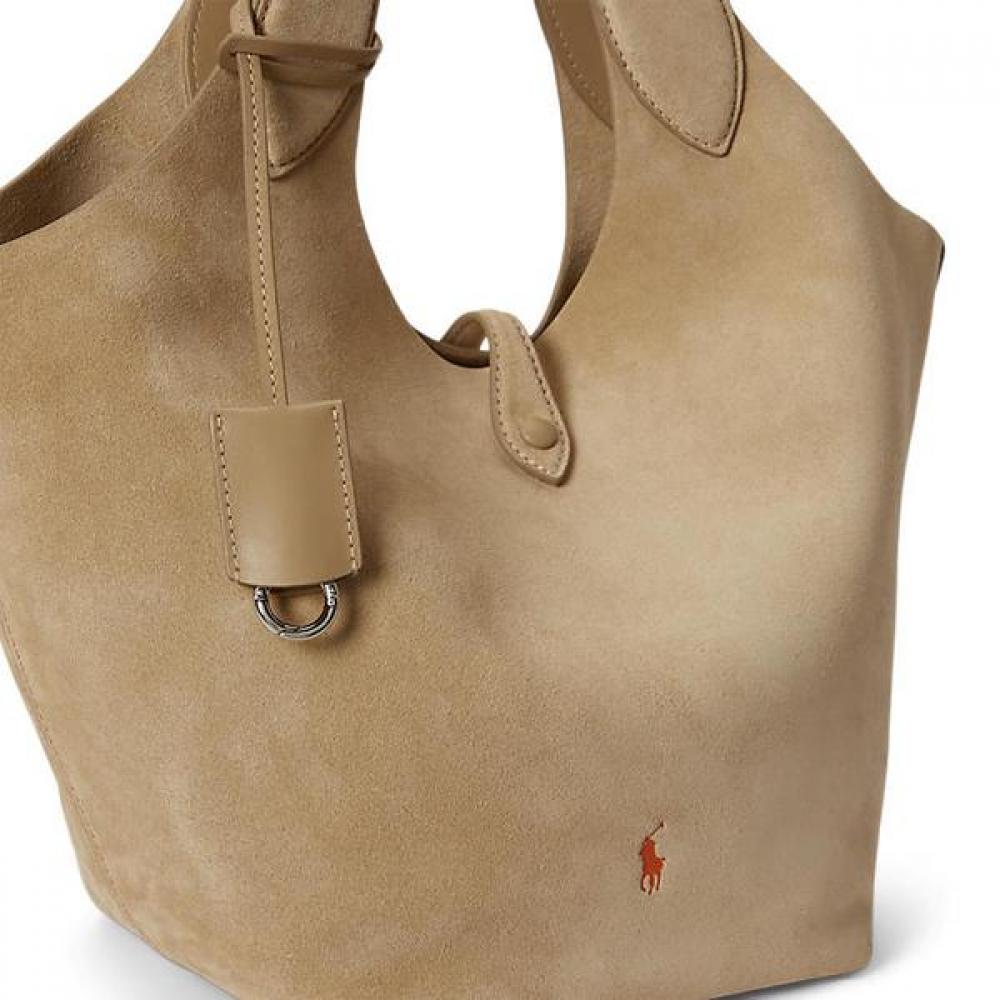 Polo Ralph Lauren Women S Suede Medium Tote Wapobag0g620502101 