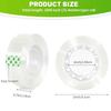 15 Rolls Transparent Tape Refills, Clear Tape, Gift Wrap Tape 3/4 Inch x 1000 Inch, Clear Tape Refill Rolls for Gift Wrapping, Home, School Office