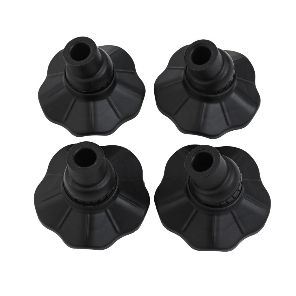 4pcs Outdoor Camping Chair Foot For Pads Chair Leg Mat Non-slip Anti-trap Covers Foot Protectors Camping Supplies