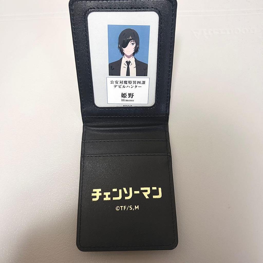 Used Chainsaw Man Himeno Public Security Anti-Demon Special Section 4 Notebook Style Card Case