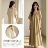 Dress with Elastic Waistband Lightweight Crew Neck Gathered Casual Loose Fit Soft Versatile Solid Color Everyday Commute Summer Comfortable Stylish