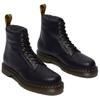 Dr. Martens 1460 Faux Fur Lined Grizzly Leather Lace Up Boot Black Unisex Sneakers 31873001