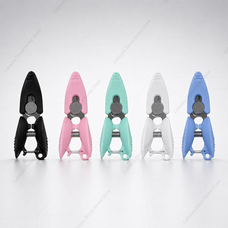 1pcs Mini Pocket Scissors Metal Office Embroidery Thread Threading Craft Cross Stitch Thread Trimmer Multi-Functional Portable