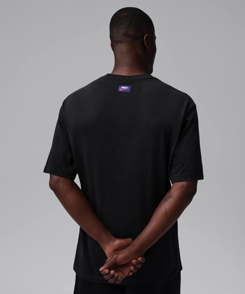 NIKE Jordan Flight Essentials Pocket T-Shirt M - Black: University Red / Io2084-010