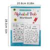 Alphabet Dab Workbook Find and Coloring Letters Exercise Book Kindergarten Teaching Aids English Beginner Test Book A4 Size