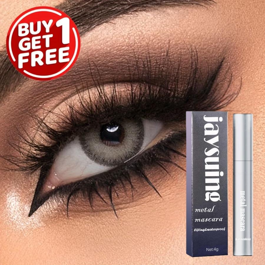 2er Pack Verlängernde Curling-Volumen-Mascara, Dickes Curling, Schwarze Wasserdichte Mascara, Voluminöse Wimpern-Lifting-Mascara.