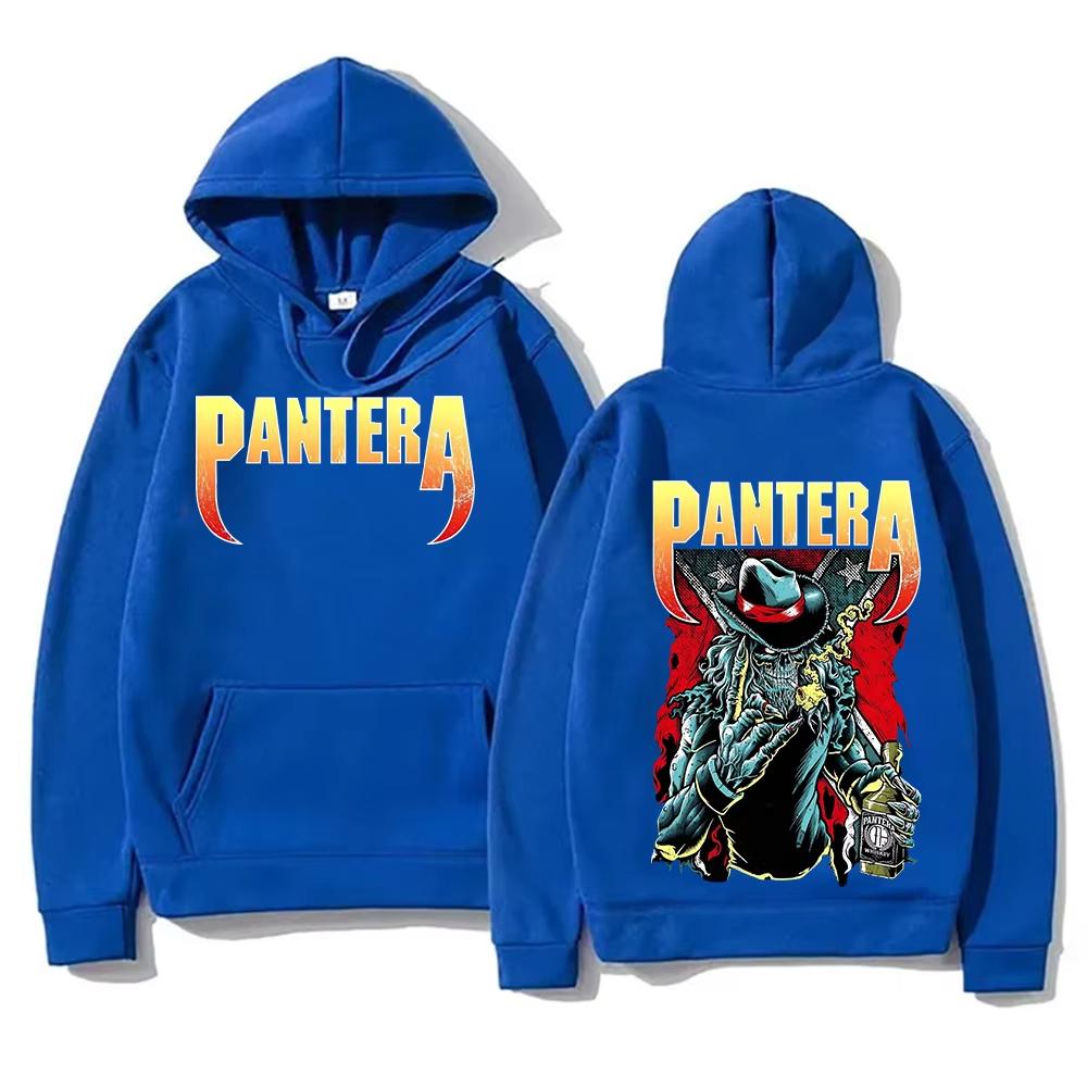 Band Pantera Hoodie Men Women Clothes Pullover Streetwear Casual Fleece Oversized High Street Funko Pop Graphic Print Top Unisex