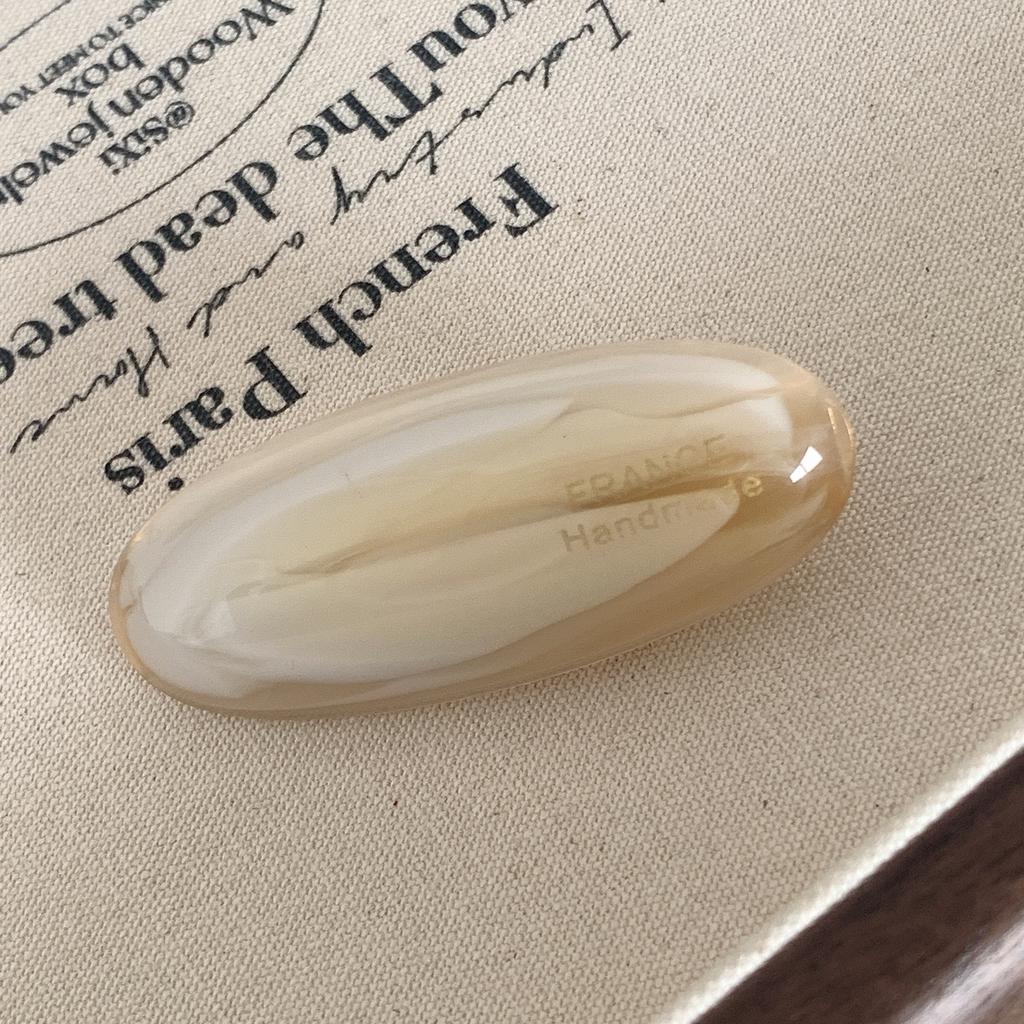 Retro Oval Small Bangs Hairpin Colorful Acetate Hair Clips Womens Sweet Exquisite Barrettes Bangs Clip Fashion Hair Accessories