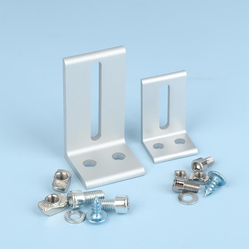 1/2Pcs Aluminum Profile Frame Layer Plate Support Brackets 2020 3030 4040 Outer Side Fixing Parts