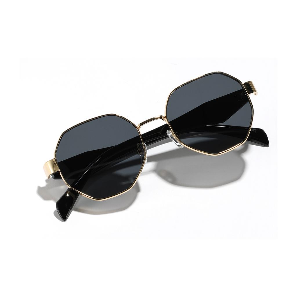 Glasses Square Polygon Metal Sunglasses Men'S Sunscreen Sunglasses Women'S Ins