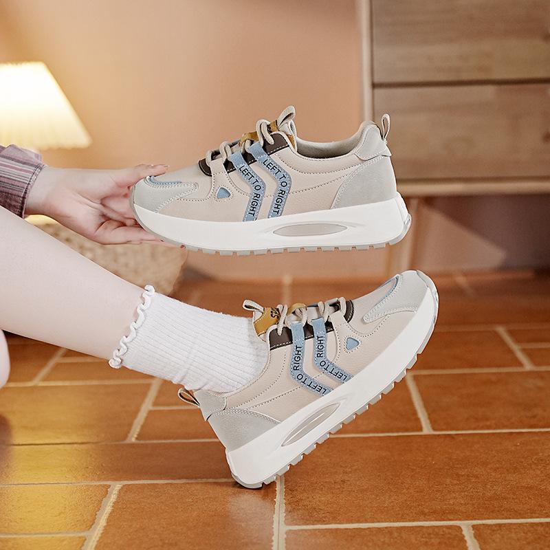 

Forrest Gump white shoes women s autumn sports shoes new casual versatile running fashion board shoes women T 40