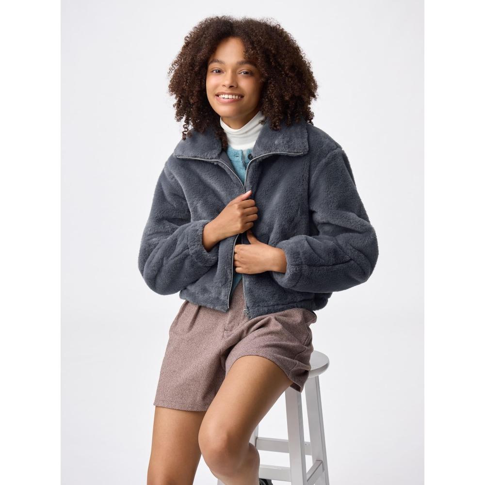 GU by Uniqlo Fluffy Blouson