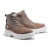 Timberland Durable Casual Waterproof Mid-Calf Outdoor Boots Men boots Gray Brown A2M43M