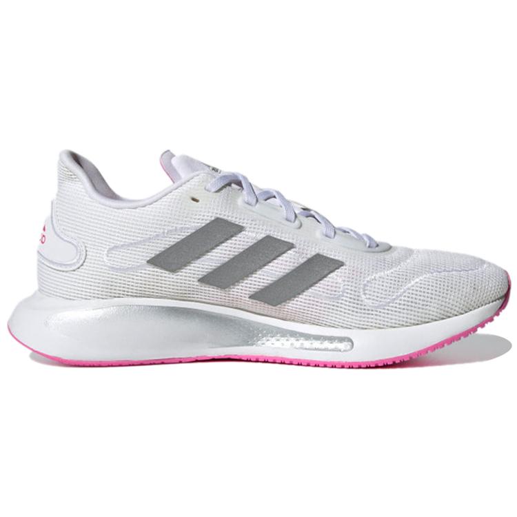 New Adidas Galaxar Run Shoes White/Silver Women's FX6880