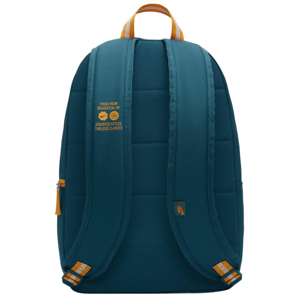 Nike Fabric Backpack Regular Unisex Crystal Cave Water Duck Cyan/Sundial Yellow FB2841-381