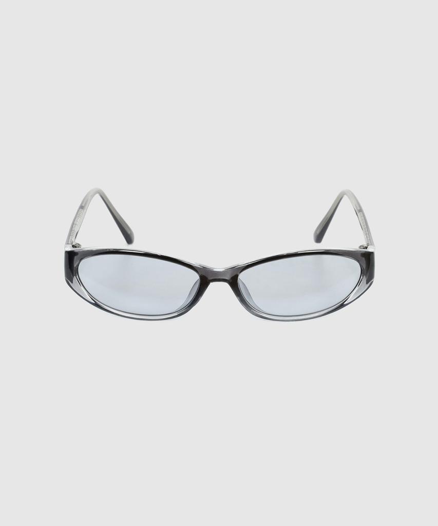Lukadiseu Lk34 Stone Gray Oval Sunglasses