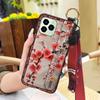 Fashion Elderly lady Phone Case For Oukitel C21 Pro Phone Holder Shockproof Anti-knock Waterproof Wrist Strap Soft case