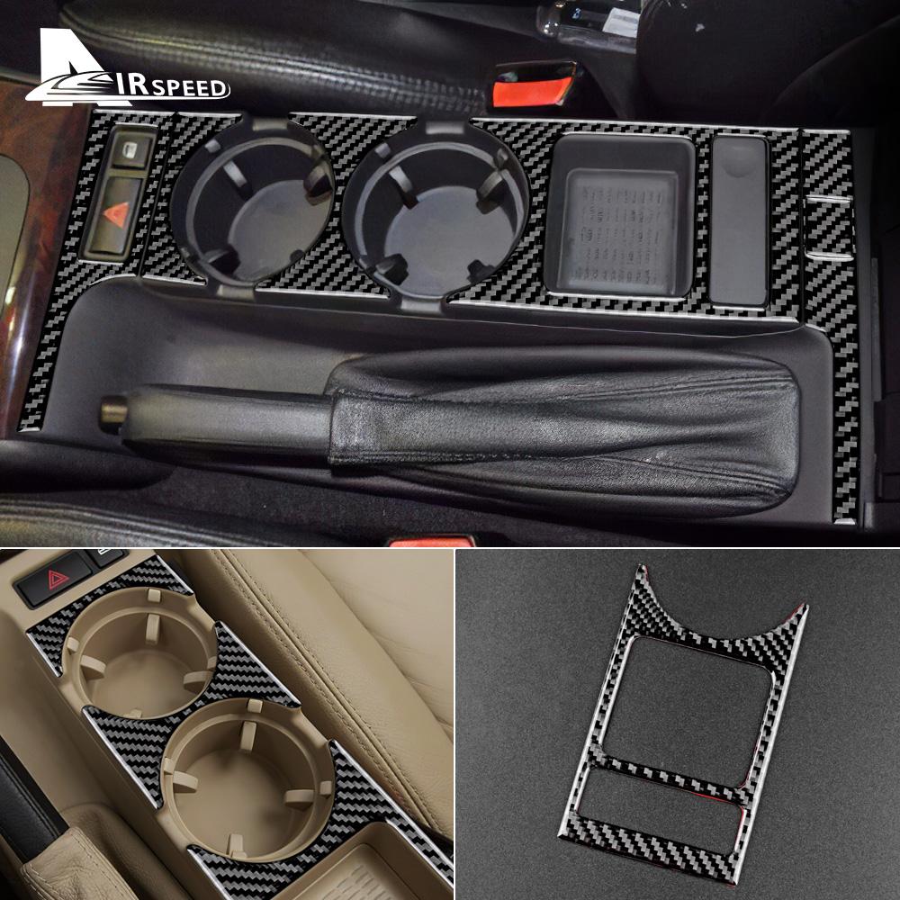 Kohlefaser-Schaltmanschetten-Set für BMW 3er E46 1998-2006
