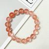 Kristall Perlen Armbänder für Damen 8mm 10mm Runde Perlen Naturstein Chalcedon Armreif Halbedelstein Schmuck Geschenke