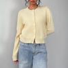 Women's Long Sleeve Knit Cardigan Sweater - Soft, Slimming, and Loose Fit for Autumn/Winter 2025