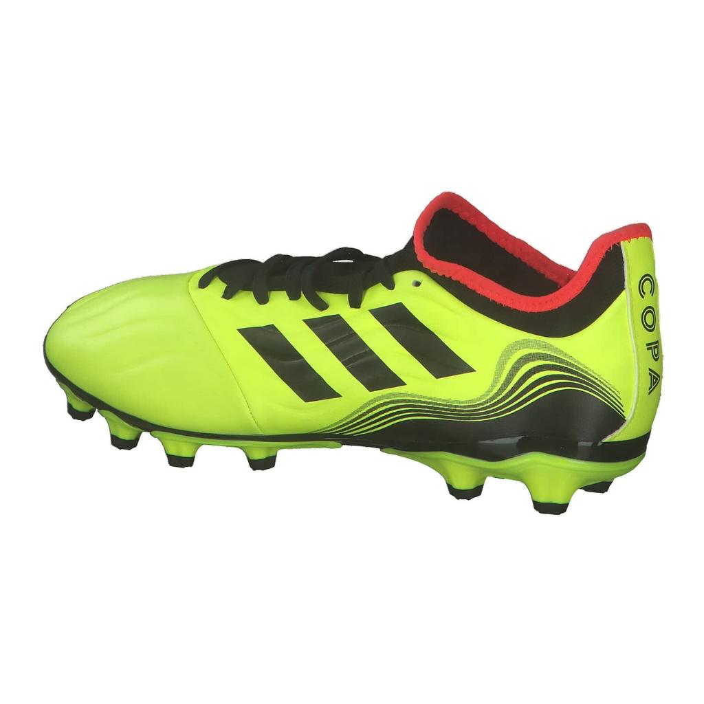 Adidas Copa Soccer Cleats for Soil and Artificial Copa HG LIP96 Team Solar Red Size Cm Sense.3 HG/AG Turf, Sense.3 Men's, Yellow/Core Black/Solar