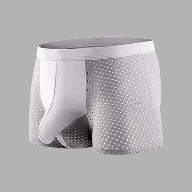 Ice Silk Mesh Men's Breathable Boxer Briefs