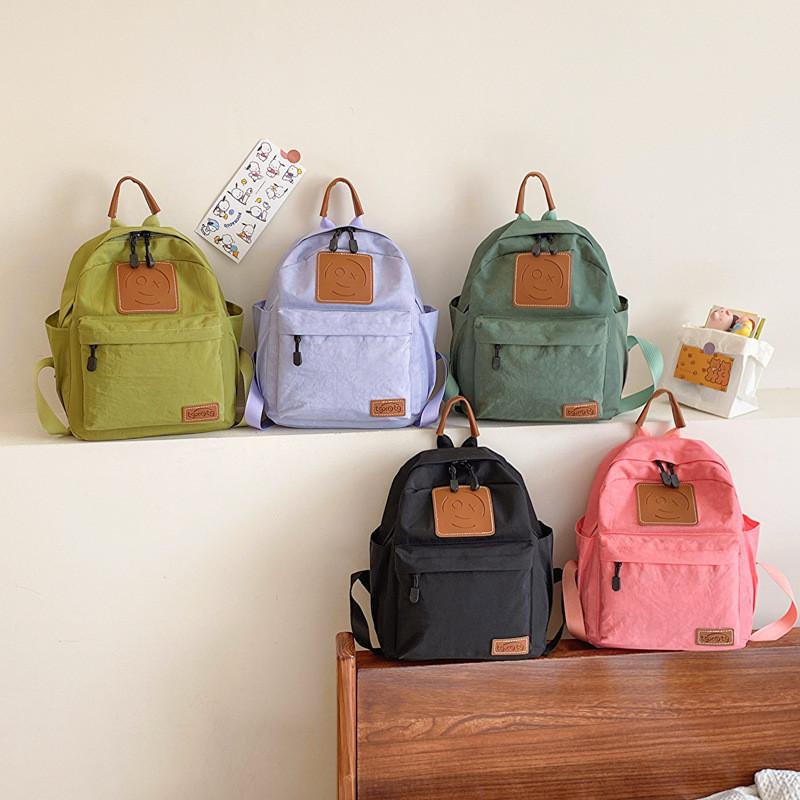 Adorable Kindergarten Backpack Cute Nylon Breathable Bag For Boys And Girls