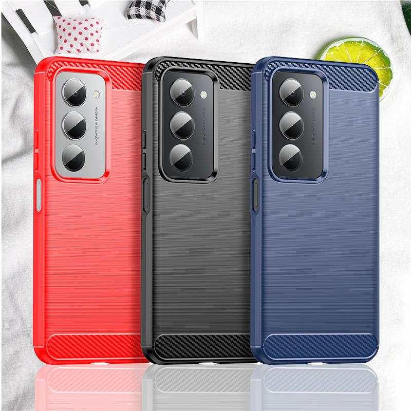 For Redmi 15 5G Case Cover Xiaomi Redmi 15 5G Capas Shockproof Armor Bumper Carbon Fibre Back TPU Soft Cover Redmi 15 5G Fundas