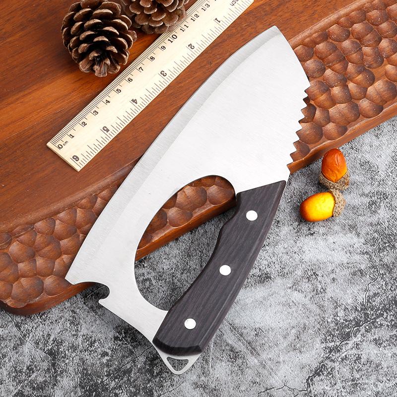 Stainless Steel Kitchen Knives Chef Slicing Meat Cleaver Vegetable Fish Cutting Multifunctional Household Tools Portable Knife