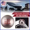 5 Speed Type R Shift Knob For Honda Civic Solid Style M10x1.5 Rreplacement New