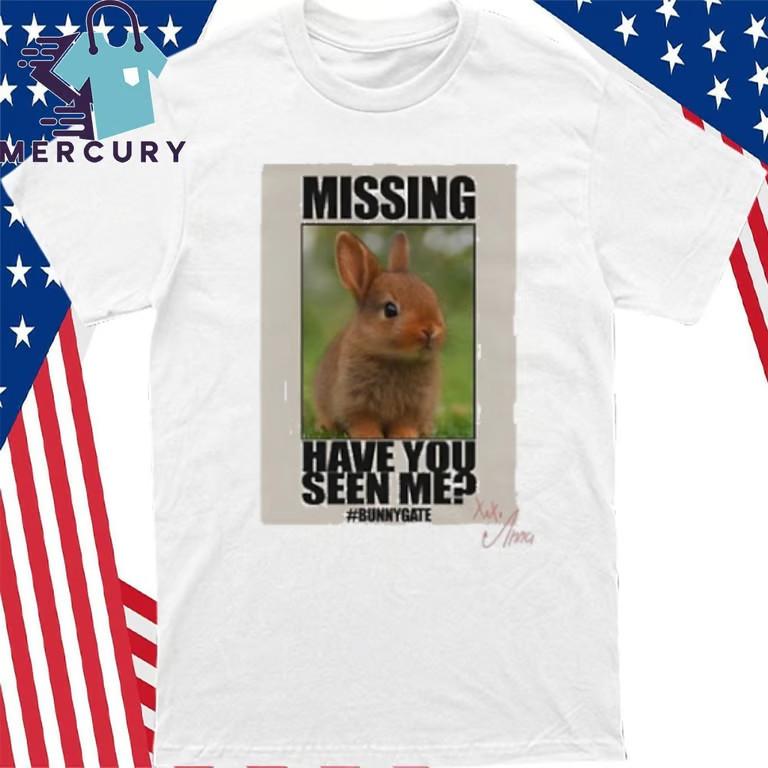 Missing Have You Seen Me Bunnygate T-Shirt Unisex T-Shirt S