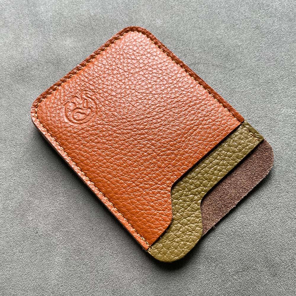 Slim Leather Mens Card Holder Wallet Credit Card Leather Card Case Sleeves