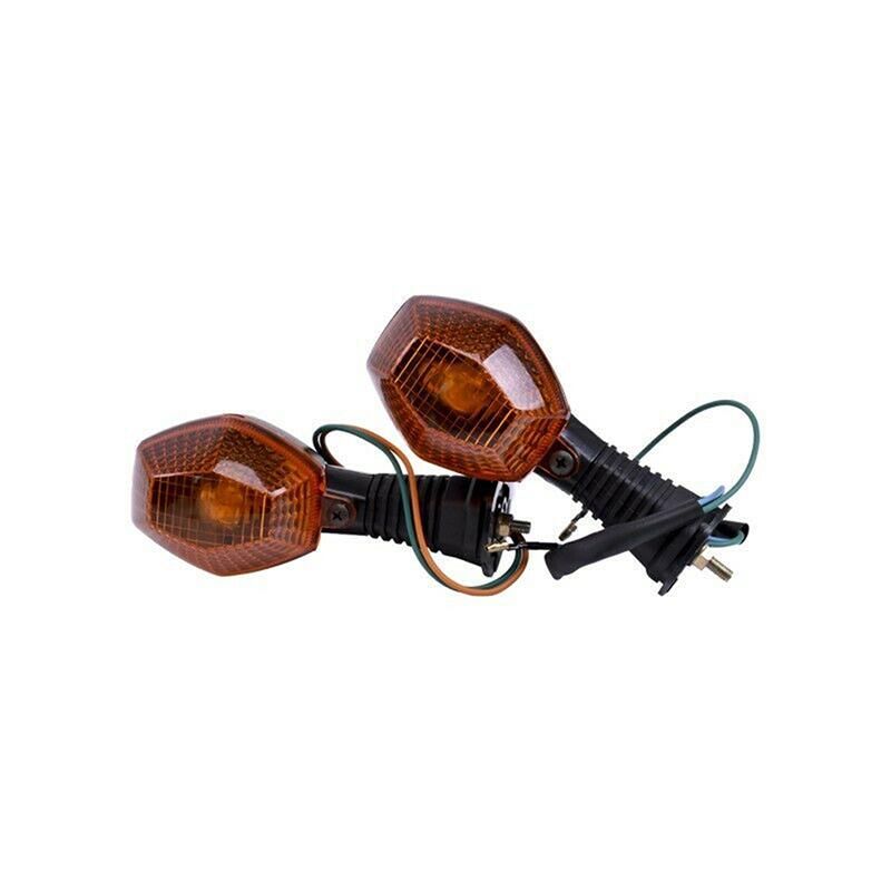 Motorcycle Turn Signals Indicator Blinker for Suzuki V-Strom DL650 DL1000 SV650 SV1000, 3-Wire Amber Running Light Dual Function Refit