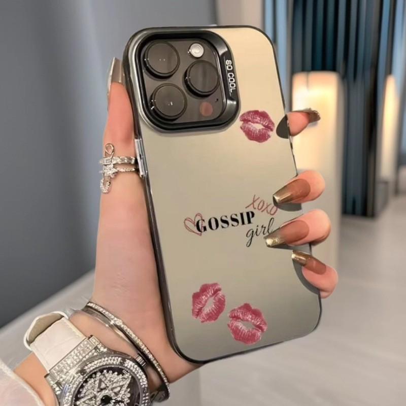 

Red Lips Phone Case for iPhone 17 Pro Max, 16, 15, 14 & 13 - Energetic European & American Style iPhone 11