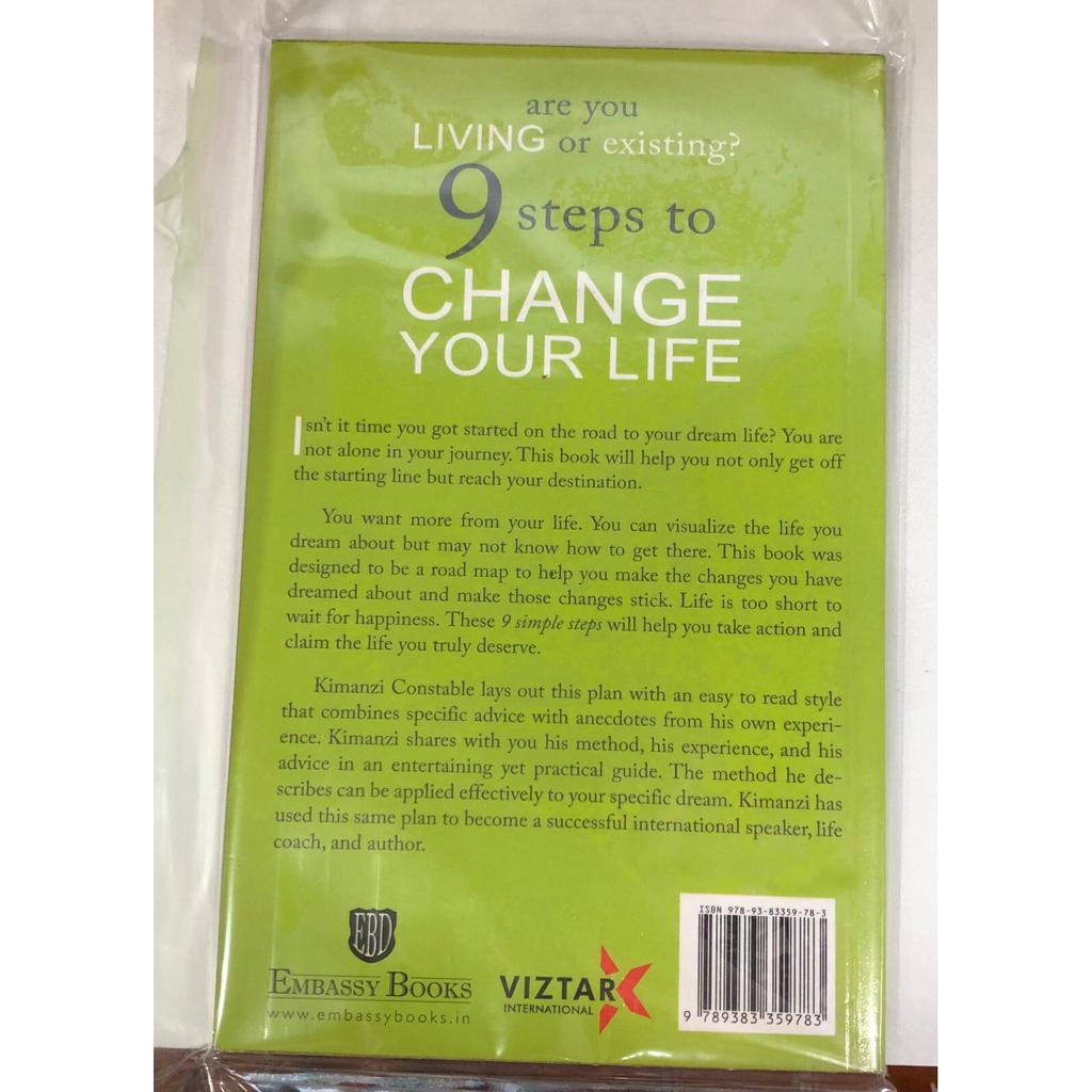 Are You Living Or Existing?: 9 Steps to Change Your Life.-Kimanzi Constable Book JL155868360749