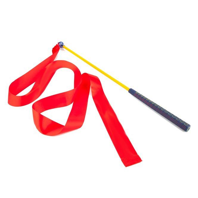 W126 Golf Schwungtrainer: 70CM Haltungs-, Rhythmus- & Übungsstock mit bunten Bändern für den Innenbereich