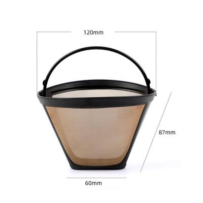 Stal nierdzewna wielokrotnego użytku filtr do kawy Drip Pot