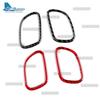 For Mercedes Benz SLK R172 2011-2016 SLC 2016- Car Dashboard Side Air Vents Panel Real Soft Carbon Fiber Trim Sticker