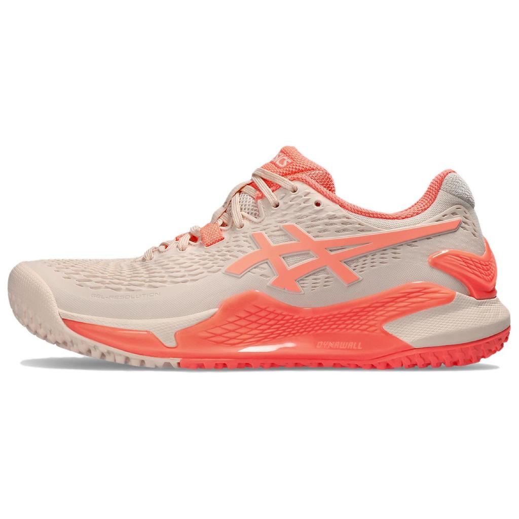 Asics Gel-Resolution 9 Comfortable Versatile Low-Top Tennis Shoes Women Sneaker Light-Pink 1042A225-700
