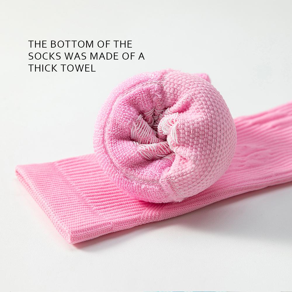 3 páry vysoce kvalitních profesionálních basketbalových ponožek pánské silné froté ponožky Absorpční potu prodyšné sportovní dlouhé ponožky nové