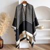 Female Luxury Scarf Winter Warm Intensification Shawl Women Imitation Cashmere Scarves Wraps Hijab Bufandas Panuelos Muslim