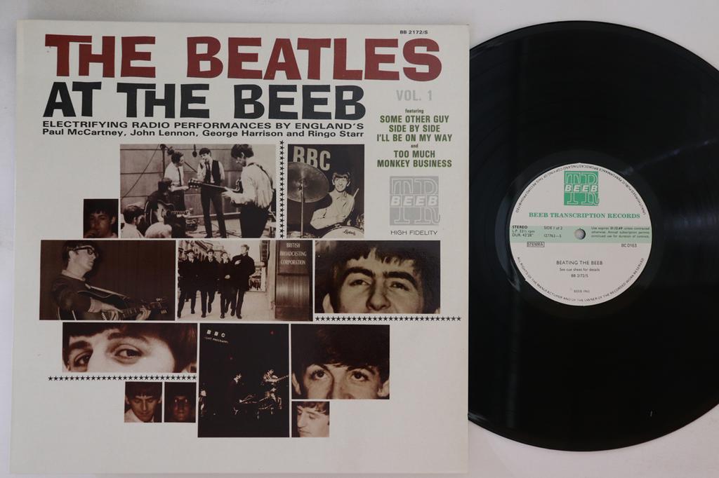 LP Record BEATLES - Beatles At The Beeb Vol.1 BB2172S,BC0163 BEEB TRANSCRIPT 1986 Europe Rock Used