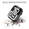 Ochrona ekranu do etui Apple Watch 11 10 42mm 46mm Akcesoria Poszycie Twardy zderzak z PC + Szkło hartowane Pokrowiec iWatch Seria 11